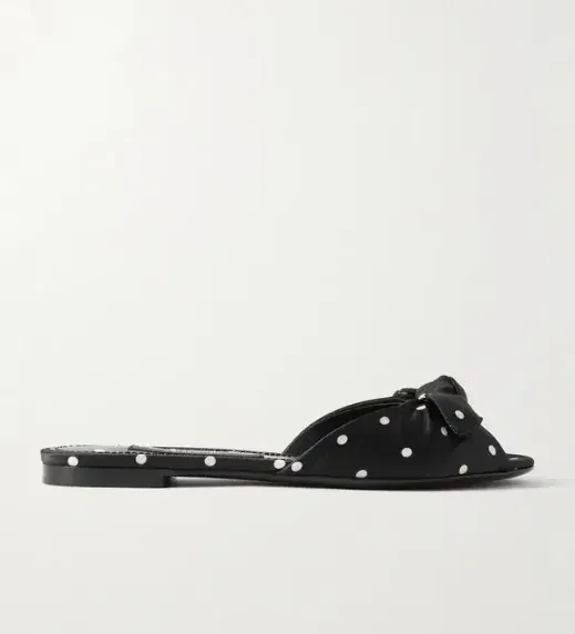 Bianca Polka Dot Slides
